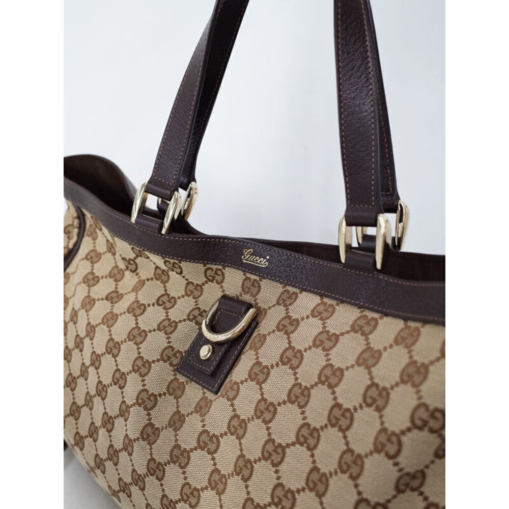 Gucci Bag GG Tote Canvas Abbey Line - Picture 9 of 9